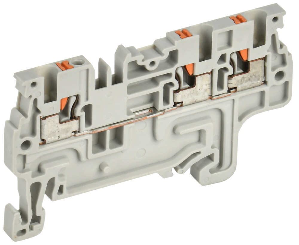 Колодка клеммная CP-MC 3 вывода 1,5мм2 серая IEK