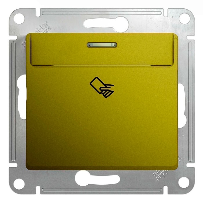 Карточный выключатель Schneider Electric GLOSSA, фисташковый, GSL001069